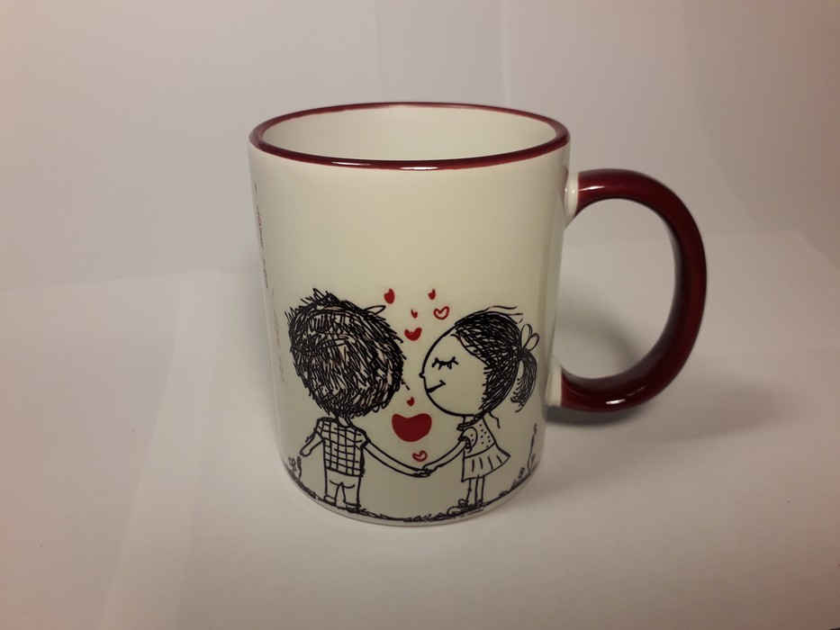 Кружка "Я тебя люблю. Велик" арт.19-54Ц Kruzhka YA tebya lyublyu Velik